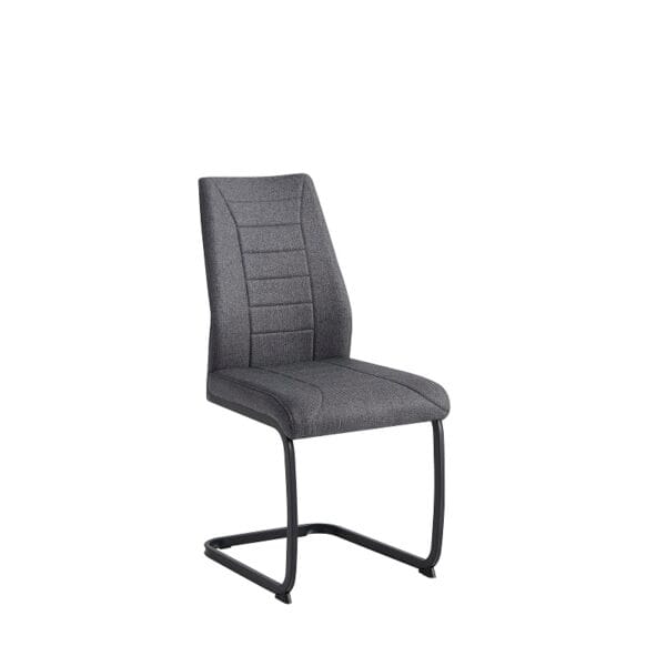 Stolica 1038 tamno siva/crne metalne noge